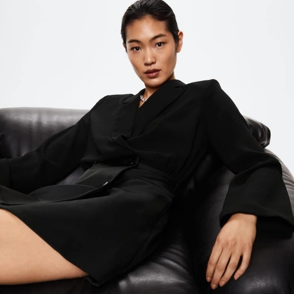 Mango[0]-Double breasted  dress - Picture 2 of 9